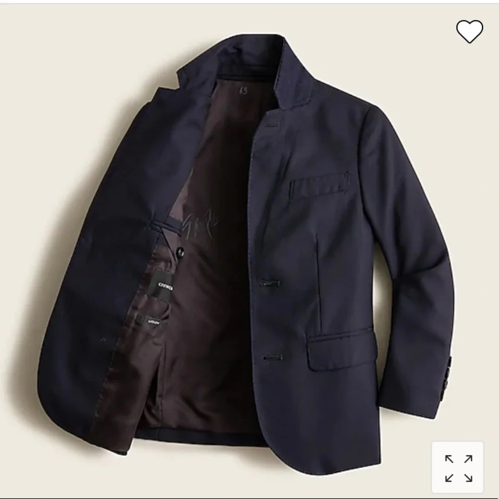 J Crew Boys' Ludlow suit jacket in Italian wool 18477